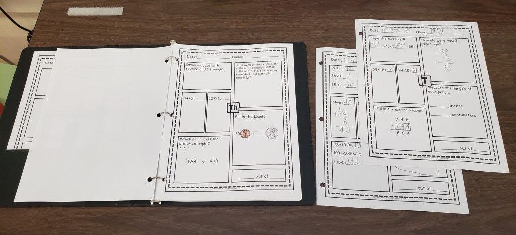 Math Worksheets in Special Education – Everyday Teaching Autism Resources