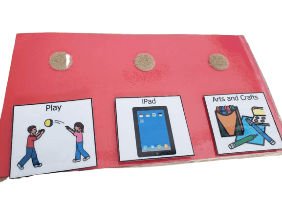 visuals in autism program